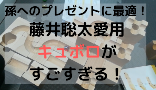 【孫へプレゼント】藤井聡太愛用おもちゃ「キュボロ」がすごすぎる！